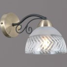 Бра ILLUMICO IL0435-1WSQ-24 BK AB SPICA