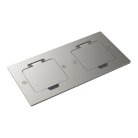 Лючок Surface 4 мод. (2 мод. 45х45 мм.), никель Donel DFB22MRN DFB