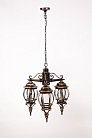Уличный светильник подвесной Oasis Light 83470S/3 Gb AMERICA S
