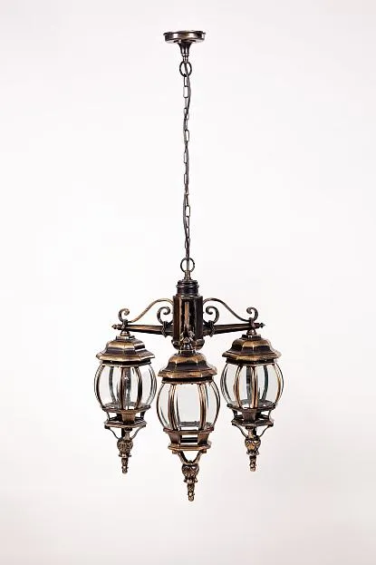 Уличный светильник подвесной Oasis Light 83470S/3 Gb AMERICA S
