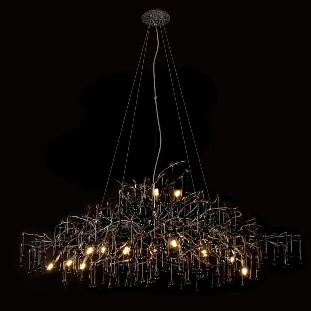 Подвесная люстра Loft IT 10067/1500 BK Bijout