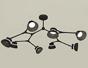 Люстра на штанге Ambrella light XB9060100/8 SBK/FR