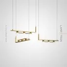 Реечный, рядный светильник BARTIL 6 ламп Lampatron bartil-6 7372-20315