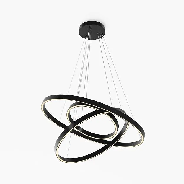 Подвесной светильник Maytoni MOD058PL-L100BK Rim