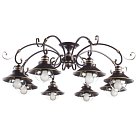 Потолочная люстра Arte Lamp A4577PL-8CK GRAZIOSO