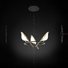 Кольцевые люстры и светильники NOMI CH 3 плафона. Lampatron nomi-ch-3 4197-12912