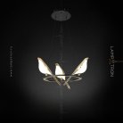Кольцевые люстры и светильники NOMI CH 3 плафона. Lampatron nomi-ch-3 4197-12912