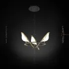 Кольцевые люстры и светильники NOMI CH 3 плафона. Lampatron nomi-ch-3 4197-12912