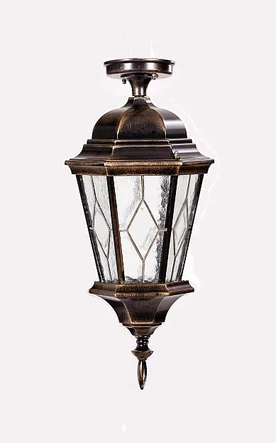 Потолочный светильник уличный Oasis Light 91405MA cover Gb ромб ASTORIA 2M