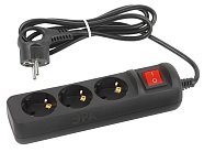 Розеточные блоки, удлинители ЭРА UX-3es-1,5m-B