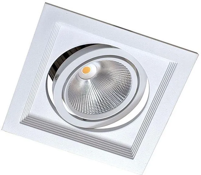 Встраиваемый светильник Donolux DL18893/01 White SQ ATOM Встраиваемый светильник Donolux DL18893/01 White SQ ATOM