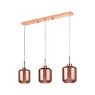 Подвесной светильник Lumina Deco LDP 6811-3 PR R.GD Alacosmo