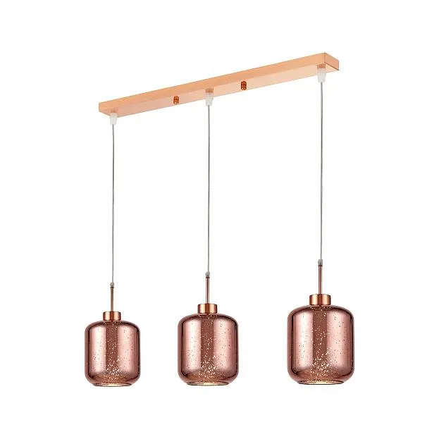 Подвесной светильник Lumina Deco LDP 6811-3 PR R.GD Alacosmo Подвесной светильник Lumina Deco LDP 6811-3 PR R.GD Alacosmo