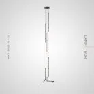 Подвесной светильник ALRIK Цвет Черный. Теплый свет Lampatron alrik-black-warm 7736-21722