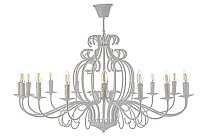 Подвесная люстра Arti Lampadari Amaro E 1.1.16 W White
