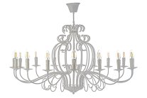 Подвесная люстра Arti Lampadari Amaro E 1.1.16 W White