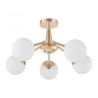 Люстра потолочная с плафонами Arte Milano 338654/5 FGD Napoli