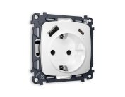 Комплект механизма электрической розетки Ambrella Volt MO130010 QUANT