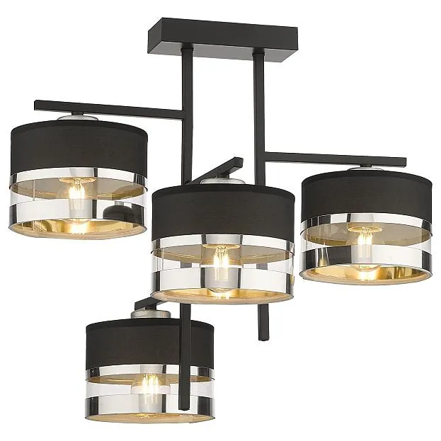 светильник потолочный, E27, 4x40W Velante 294-107-04 Современный стиль