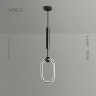 Подвесной светильник FINNUR B Тип B. Размер S. Цвет Черный. Белый свет Lampatron 833-18909