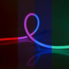 Гибкий неон Uniel ULS-N12-5050-60LED/m-13mm-IP67-DC24V-14W/m-15M-RGB катушка в герметичной упаковке Neon