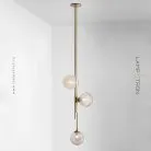 Подвесной светильник MOTEL A Цвет плафонов прозрачный (пузырьки) Lampatron 2281-6327