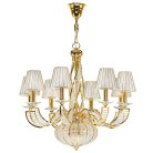 Люстра подвесная 10х40W E14 ЗОЛОТО Lightstar 702102 ALVEARE