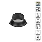 Светильник встраиваемый с переключателем цв. температуры IP44 LED 30W 220-240V 3000К\4000К\6000К Novotech 359556 CLARA