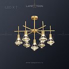 Люстра GLASGOW CH 7 ламп Lampatron f-glasgow-ch-7 4652-11760
