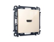 Комплект механизма розетки HDMI 2.0 Ambrella Volt MA314010 QUANT