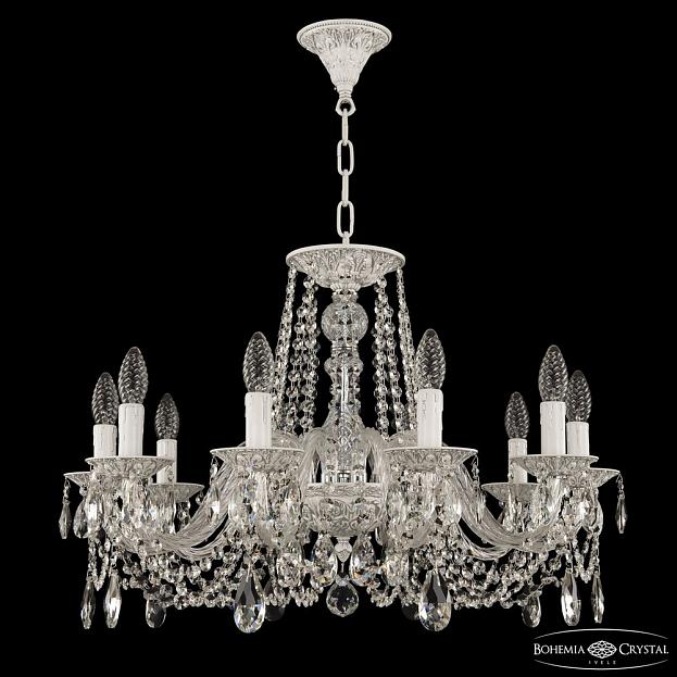 Люстра хрустальная Bohemia Ivele Crystal AL16302/10/240 WMN