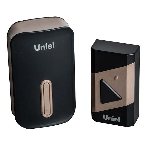 Звонок электронный Uniel UDB-095W-R1T1-38S-BL/GL