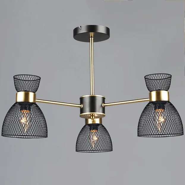 Потолочная люстра Reluce 39760-0.3-03 COP+BK