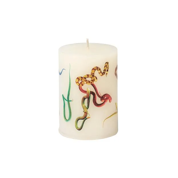 Свеча Large Snakes White Seletti 14089 Toiletpaper Candle