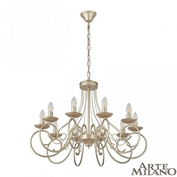 Люстра подвесная Arte Milano 349159/10 CG AM349159 Люстра подвесная Arte Milano 349159/10 CG AM349159