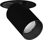 Встраиваемый светодиодный светильник Donolux DL18621/01R Black Dim DL18621
