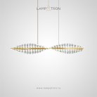 Реечный, рядный светильник GLORIOLE TWIRL LINE Lampatron gloriole_twirl_line01 9130-26013