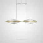 Реечный, рядный светильник GLORIOLE TWIRL LINE Lampatron gloriole_twirl_line01 9130-26013