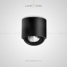 Точечный свет PASS Размер L. Цвет черный. 12W. Нейтральный свет Lampatron 3047-21696