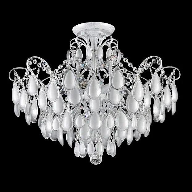 Светильник потолочный Crystal Lux SEVILIA PL6 SILVER 2941/106 Светильник потолочный Crystal Lux SEVILIA PL6 SILVER 2941/106