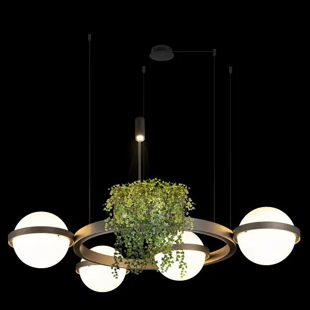 Подвесной светильник Loft IT 10121/4 Dark grey Jardin