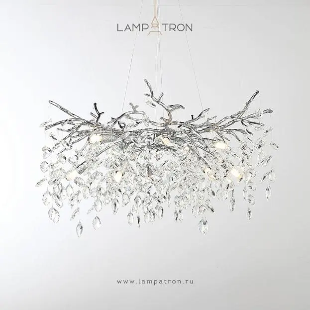 Люстра VITUS 10 ламп. Цвет хром Lampatron 8850-24983 Люстра VITUS 10 ламп. Цвет хром Lampatron 8850-24983