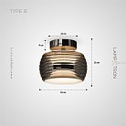 Потолочный светильник Lampatron ELISER CH Тип В eliser-ch-b 9302-26549