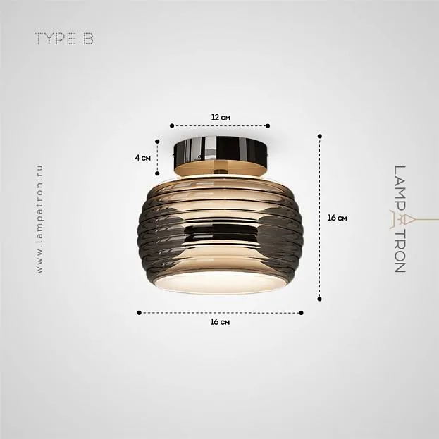 Потолочный светильник Lampatron ELISER CH Тип В eliser-ch-b 9302-26549 Потолочный светильник Lampatron ELISER CH Тип В eliser-ch-b 9302-26549