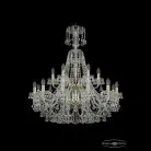 Люстра хрустальная Bohemia 1409/12+6/300/XL-94/2d G