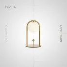 Настольная лампа MODIL Тип A. Цвет Латунь Lampatron 5331-13677