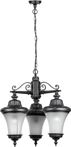 Уличный светильник подвесной Oasis Light 86470/3 02 Bl ELBA Уличный светильник подвесной Oasis Light 86470/3 02 Bl ELBA