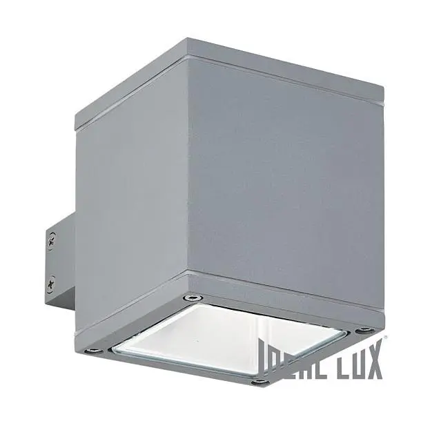 Уличный настенный светильник Ideal Lux 118666 SNIF Grigio Уличный настенный светильник Ideal Lux 118666 SNIF Grigio