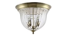 Светильник потолочный Crystal Lux JUGO PL4 BRONZE/TRANSPARENTE 0770/104
