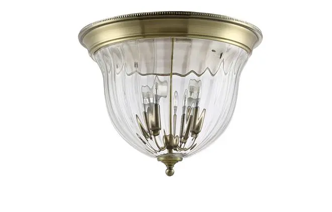 Светильник потолочный Crystal Lux JUGO PL4 BRONZE/TRANSPARENTE 0770/104 Светильник потолочный Crystal Lux JUGO PL4 BRONZE/TRANSPARENTE 0770/104